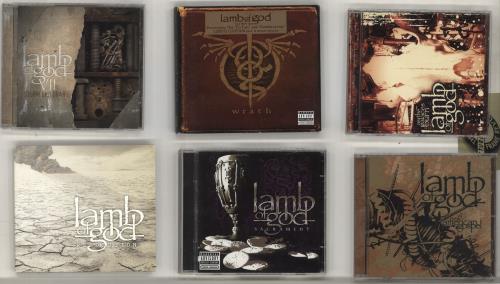 Lamb Of God Album Bundle UK 6-CD album set (700683)